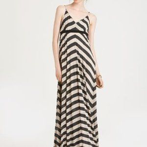 AQUA Stripe Maxi Dress